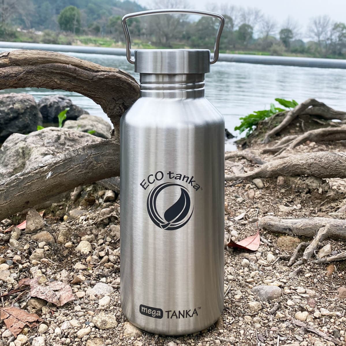 ecotanka megaTANKA 2.0L with Mega S.S. Lid – Twin Pack