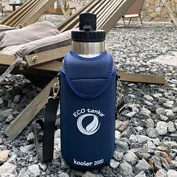 ecotanka thermoTANKA 2.0L with Mega PP Lid & Kooler Cover – Dark Blue Combo - Master
